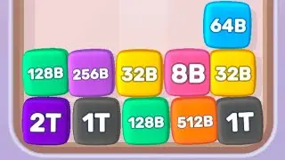 Part 67: Let's Play Cube Game 3D Merge Numbers with 80,277 Score😊✨#games #asmrsounds  #trending