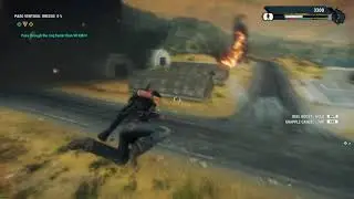 Just Cause 4 - Tornado destroys military outpost
