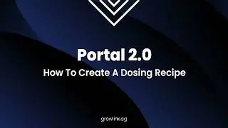 Portal 2.0: How to Create a Dosing Recipe