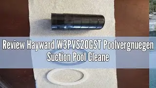 Review Hayward W3PVS20GST Poolvergnuegen Suction Pool Cleaner for In-Ground Pools up to 16 x 32 ft.