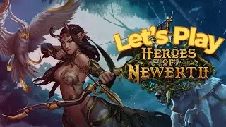 Heroes Of Newerth Midwars (No Mic) - Emerald Warden Wolf Chasing