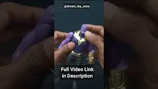 Thanos Action Figure Unboxing Fun!  ✨ | Avengers Toys | Full Video in the Description! #thanos #toys