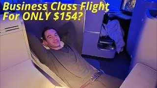 Air Canada Toronto to Mexico City Business Class Flight with Lie Flat Seats!