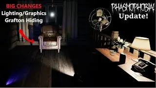 NEW Lighting, Graphics and Grafton Farmhouse Changes | Phasmophobia Update