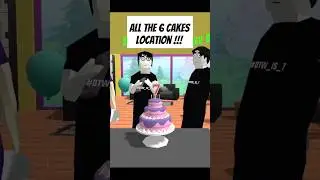 Dude Theft Wars All The 6 Cakes Location !!! 🤔🤔🤔