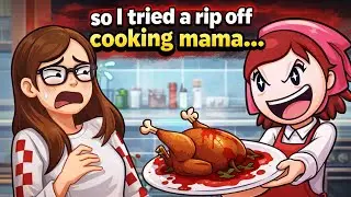 So i tried a rip off cooking mama game...
