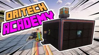 EP 10 - Nuclear Power! Minecraft Oritech Academy EP 10 - Drone Port, Nuclear Reactor Design!