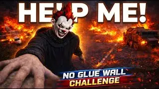 NO GLUE WALL CHALLENGE 😱 | Dangerous Gaming Challenge | Help Me 😨🔥