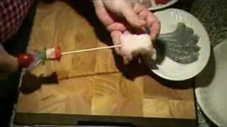 Cocinar para los amigos: Brocheta de rape