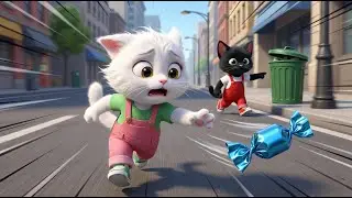 СТОП! 🛑 Не мусорите! 🚯 Поппи гонится за убегающим мусором! 💨 | Сказки на ночь