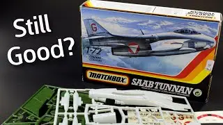 Is the Matchbox SAAB Tunnan Still Good Today? 1/72 Scale Plastic Model Kit Unboxing Review