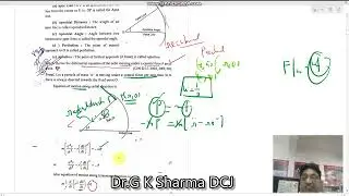 ORBITAL MOTION SECTION C GNDU AMRITSAR MSc Mathematics 2025 26