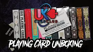 Unboxing a Mixed Brick of Playing Cards - Playing Card Decks .com