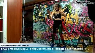 Bravo Models Media - Prague - photo shoots  backstages - fetish model SUANNE MARTY 04