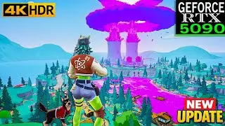 Fortnite FLICK FUSION Skin Gameplay | RTX 5090 4K MAX Graphics + Ray Tracing ON #fortnite