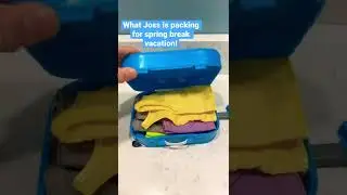 What my doll is packing for spring break vacation! New video coming out soon!