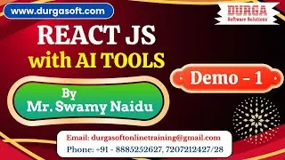 Обучающие материалы REACT JS с ИИ-ИНСТРУМЕНТАМИ || Демо - 1 || от г-на Свами Найду, 23 октября 20...