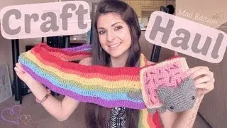 CRAFTY MAIL HAUL #10 - Opening Gifts from Viewers // Handmade Inspiration - SoCraftastic