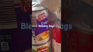 Blessing Bags #1 #cookincousins24 #beablessing