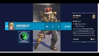 Overwatch Stadium 64 Elim Junkrat Comeback