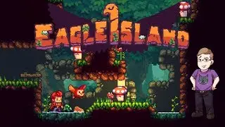 Let's Play Eagle Island: Roguelike Metroidvania With Owl Combat!