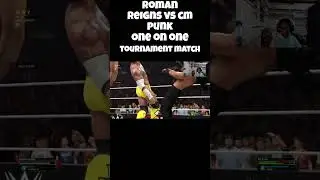 Roman Reigns vs CM Punk 🔥 One on One Tournament Match | WWE 2K25 #Shorts