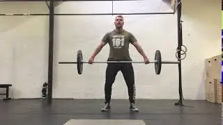 No-Feet Hang Power Snatch