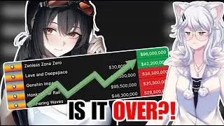 DATING SIMULATOR BEATS GENSHIN?! | Sensor Tower Monthly Revenue Report (July 2024) | Kittys Thoughts