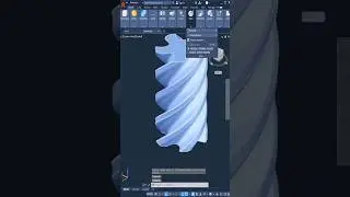 Sweep command in Autocad | sweepcommand 2d to 3d in Autocad #shorts