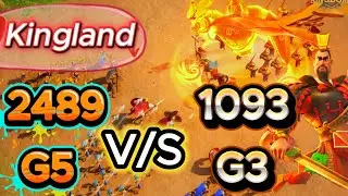 Kingland : (2489 +G5 ) VS  (1093 + G3)   #13 END Gameeeeee
