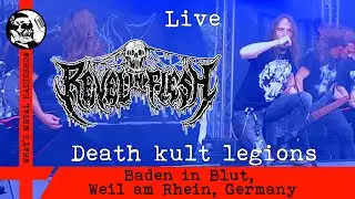 Live REVEL IN FLESH (Death kult legions) 2021 - Baden in Blut, Weil am Rhein, Germany, 24 Jul