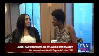 Judith Barnes Talks Ms. International World Gowns and Her Start in Fashion | FNN NEWS