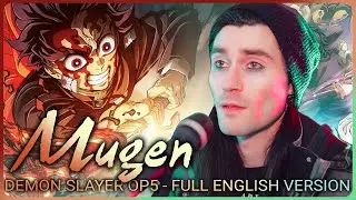 「Full English Cover」Demon Slayer S4 OP5【Sam Luff】(Mugen 夢幻 - MY FIRST STORY x HYDE)