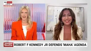 Andi Lew reports on &lsquo;MAHA wins&rsquo; on @SkyNewsAustralia 