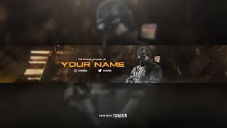 [FREE] Castle - Rainbow Six Siege YouTube Banner TEMPLATE! (.PSD) #R6S