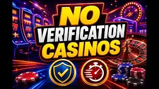 No Verification Casinos: Play Anonymously with Instant Withdrawals! 🚀
