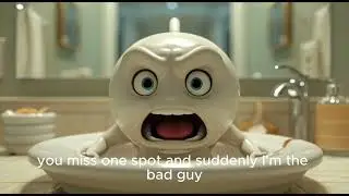 &ldquo;If Bathroom Objects Could TALK&hellip; 😡🚿&rdquo;