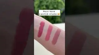 Must have lipstick shades | Best nude shade | Baked beauty lipsticks #lipstick #lipsticks watches