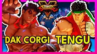 SFV 🥊 Dak Corgi (KAGE) VS Tengu (RYU) 🥊 スト5  🥊 SF5 🥊 Street Fighter 5