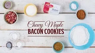 Chewy Maple Bacon Cookies