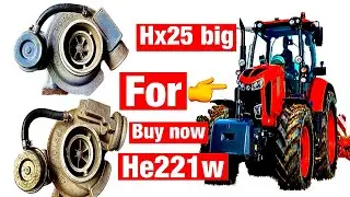 ट्रेक्टर मे टर्बो लगा लो 5-25 एचपी बढ़ाओ💥🚜  | hx25 turbocharger | he221w turbocharger ￼