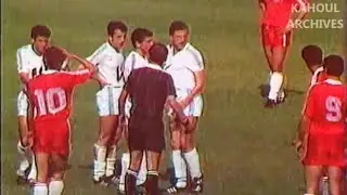 إتحاد الجزائر 1 - مولودية وهران 0 (كأس الجزائر 1988) الشوط 1 كاملا