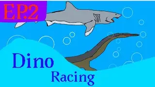 DINO CARRERAS EPISODIO.2 [Duelo &eacute;pico con Megalodon vs Elasmosaurus]