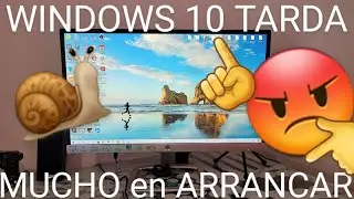 💻🐌 WINDOWS 10 TARDA MUCHO en INICIAR 2026 SOLUCION F&Aacute;CIL y R&Aacute;PIDA