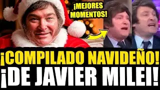 ¡COMPILADO NAVIDEÑO DEL PRESIDENTE JAVIER MILEI Y SUS MEJORES MOMENTOS!
