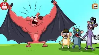 Dog vs Rats: Scary Ghost Attack Dream | Doggy Don | Rat A Tat | 60 Mins Non-Stop | Funny Cartoon