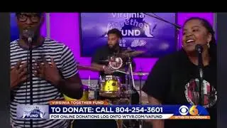 Jay Baxter & The S.A.U.C.E Band LIVE CBS 6 Virginia Together Fund 6/12/2020
