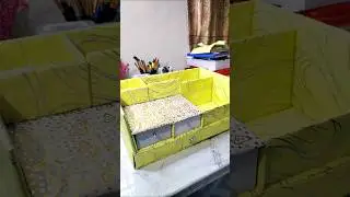 DIY organizer for art and craft | Storage box