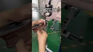 &ldquo;REER 1341S 180&deg; Rotating Arm Sewing Machine | Precision Leather Bag Stitching for Pro Production&rdquo;