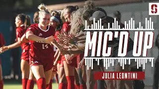 Stanford Women's Soccer: Mic'd Up | Julia Leontini
